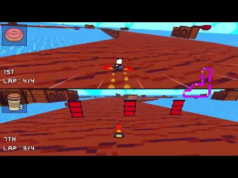 Retro Kart Rush Gameplay Trailer thumbnail