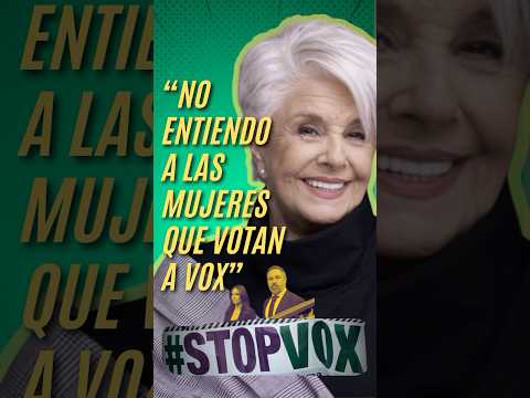 Lola Herrera afirma en RTVE que las MUJERES que votan a VOX están votando CONTRA ellas mismas