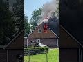 Uitslaande woningbrand in Nieuw-Balinge | #shorts