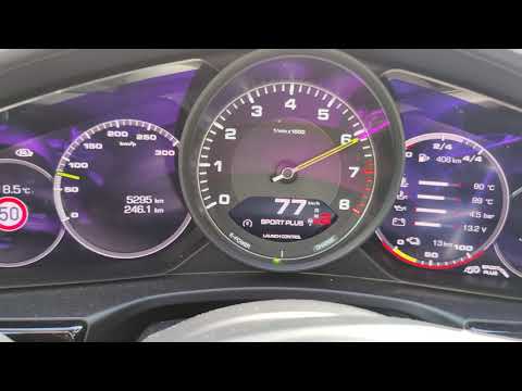 Porsche Panamera 4 e-Hybrid 462hp acceleration 0-60
