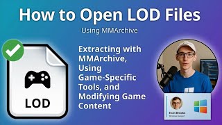 How to Open LOD Files (Might and Magic Game Data Archive)