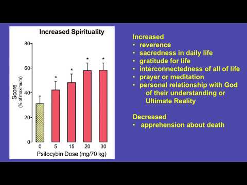 Roland Griffiths: The Johns Hopkins Psilocybin Research Project