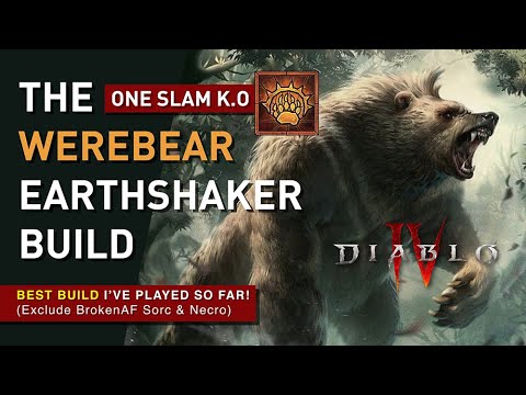 【Diablo 4】This "Overpower" Druid build will CHANGE your mind! Excellent AOE, DPS & TANKY AF(Fortify)