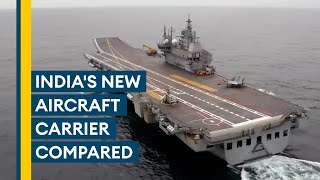 How HMS Queen Elizabeth compares to India&#39;s newest aircraft carrier