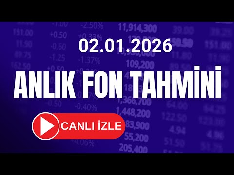 TEFAS Fon Takibi - TLY,  DFI, BOS Fonu ve Altın - Gümüş Spot Anlık Tahmini 02.01.2026