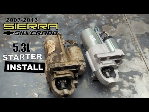 2007 -2013 Silverado: Starter Removal & Installation