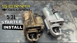 2007 -2013 Silverado: Starter Removal & Installation