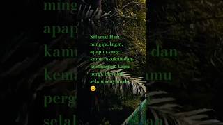 Download lagu Kata Bijak Hari Ini | Selamat Hari Minggu #shorts #quotes #motivasi #minggu mp3 Download lagu Kata Bijak Hari Ini | Selamat Hari Minggu #shorts #quotes #motivasi #minggu mp3