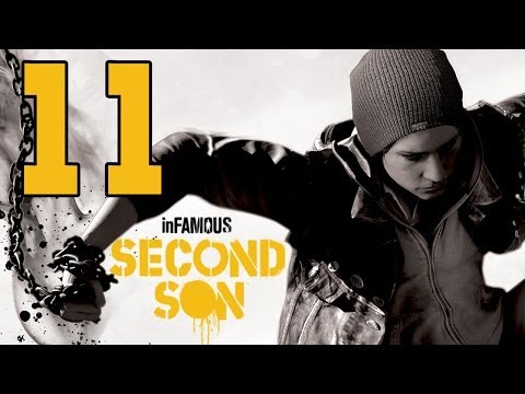 Let's Play inFAMOUS Second Son Gameplay PS4 German Deutsch Part 11 - Tangas & ein Neonscharfschütze