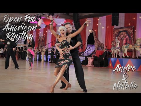 Andre and Natalie Paramonov I Open Professional American Rhythm I Millennium Dancesport 2019