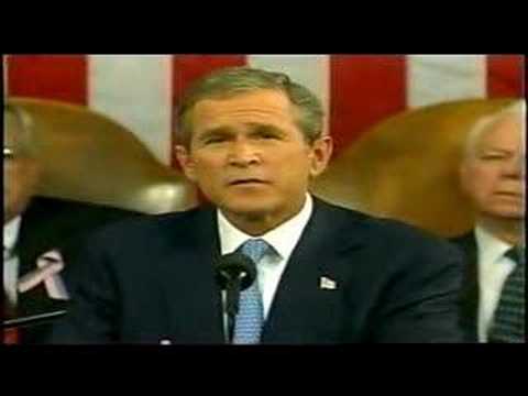 G.W.Bush Declares "Freedom and Fear are at war" -Sep.20,2001