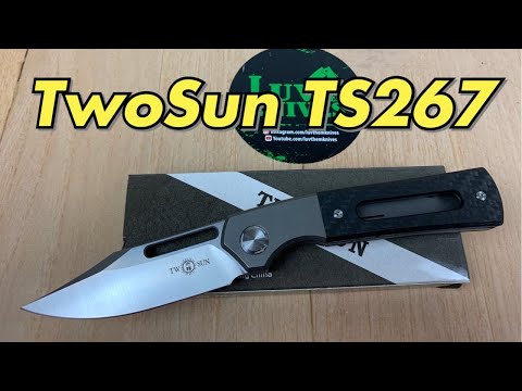 TwoSun TS267 / includes disassembly/ Dupuis design Lightweight and so EDC friendly !