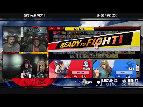 Elite Smash Friday #31 - AcaRa|Mellow (Joker, Mario) Vs. IU|Smirk (Ken) - Losers Finals