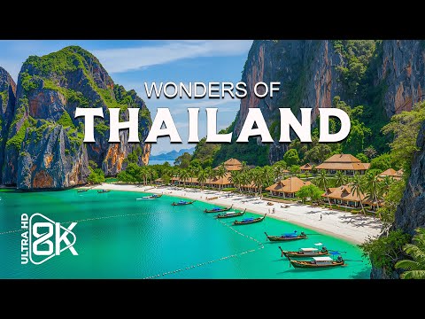 Wonders of Thailand – Explore Mountains, Beaches, and Timeless Traditions | Travel Video 4K