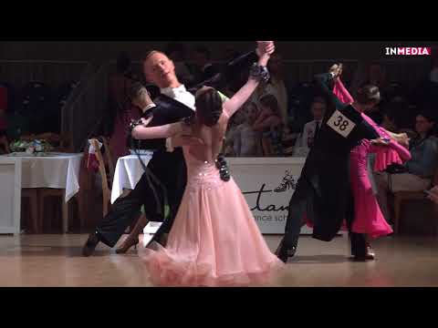 Victor Povolotsky - Elena Natacheeva | R1 Slow Waltz | Salaspils Open 2018