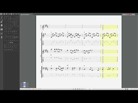 Rainy Day People played on Guitar Pro 6