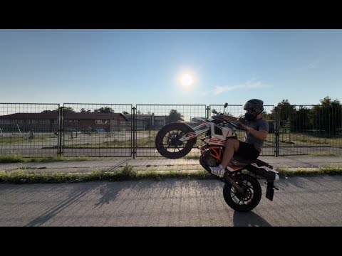 Peda Tek 250 wheelie