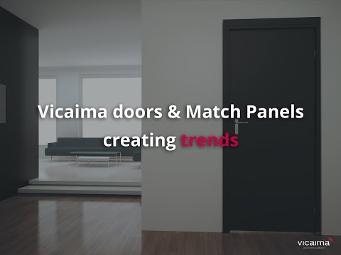 Vicaima doors & Match Panels creating trends