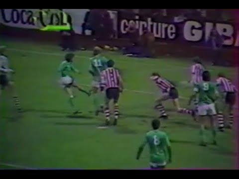 ASSE 6-0 PSV Eindhoven - 16e de finale retour de la Coupe UEFA 1979-1980 (résumé long)