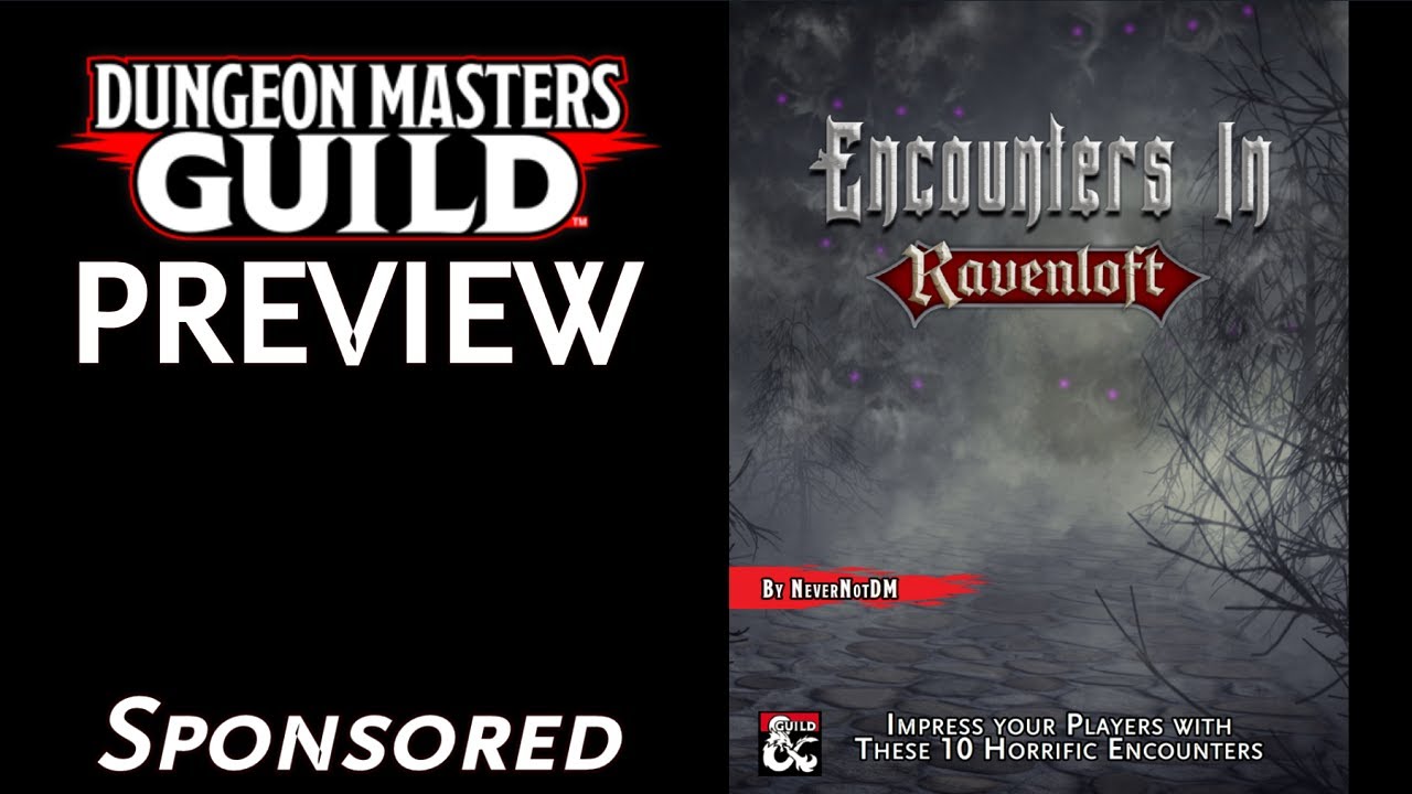 DMs Guild Preview - Encounters in Ravenloft [Sponsored]