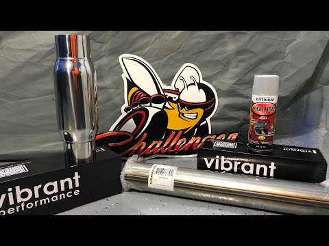 Scat Pack Challenger Vibrant 1794 Resonator Exhaust Review | Mid Muffler Delete 392