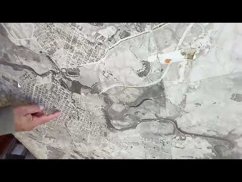 Lagunas y cañadas en la ciudad de Tacuarembó, 1967