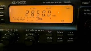 preview picture of video 'KCBS Pyongyang (Pyongyang, North Korea) - 2850 kHz'