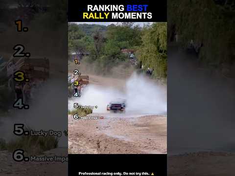 Ranking Best Rally Moments 🔥 #rally #cars #motorsport #shorts