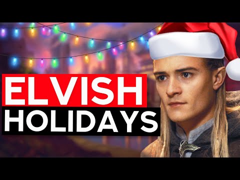 Learn Elvish Holiday Sentences In 11 Minutes | Sindarin Phrases