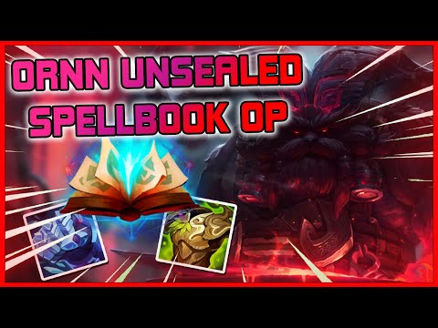 ORNN UNSEALED SPELLBOOK OP BUILD IN SEASON 11 | ORNN GAMEPLAY