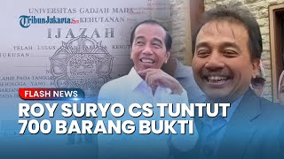 Roy Suryo Cs Desak Pembuktian & Transparansi 700 Barang Bukti di Gelar Perkara Khusus Ijazah Jokowi