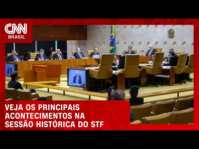 Julgamento de Moraes no STF: veja os principais acontecimentos da sessão
