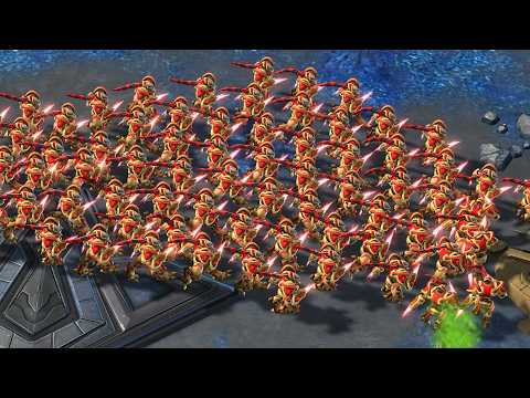 This MASS ZEALOT Strategy is amazing! StarCraft 2