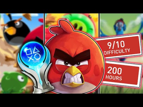 Angry Birds Trilogy's Platinum Wasted 200 HOURS of My Life