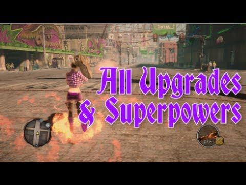 Saints Row IV - All Upgrades & Superpowers