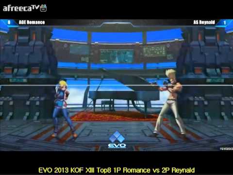 EVO 2013 KOF XIII Top8 Romance vs Reynald