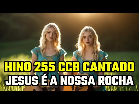 Hino 255   Jesus é a nossa Rocha