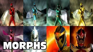 Mystic Force - All Ranger Morphs  Power Rangers Of