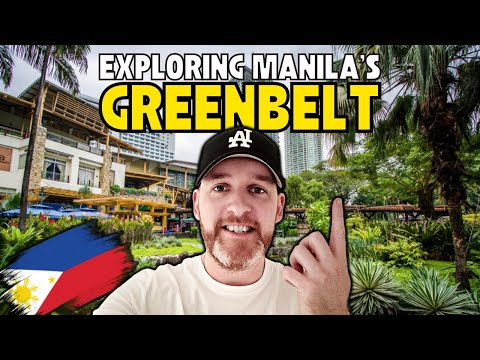 Visitando GREENBELT pela primeira vez em Manila, Filipinas 🇵🇭 (Greenbelt em Makati 2023 Vlogger estrangeiro)