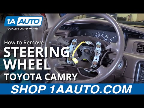 How to Replace Steering Wheel 97-01 Toyota Camry