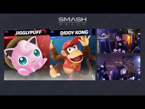Smash Reach Winners Semis - LVD|BassMage (Jigglypuff) vs. TLOC|Dakpo (Diddy Kong)