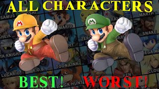 (OUTDATED) The BEST & WORST Costumes For Every Character In Super Smash Bros Ultimate