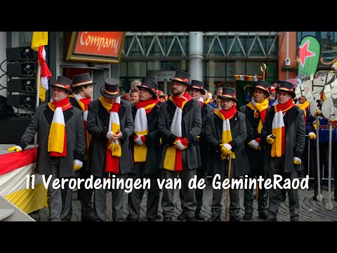 De 11 Verordeningen van de GeminteRaod