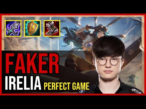 Faker - IRELIA vs. SYNDRA Mid | KR Master
