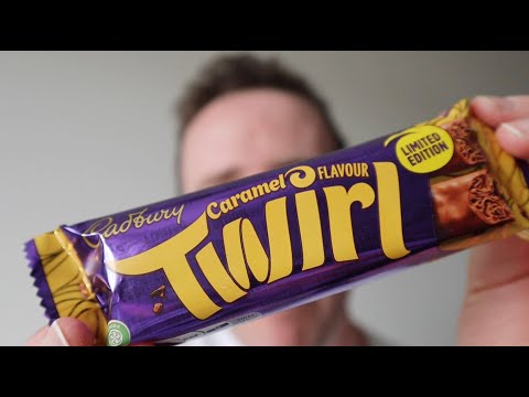 Cadbury Caramel Twirl Review - Taste Test