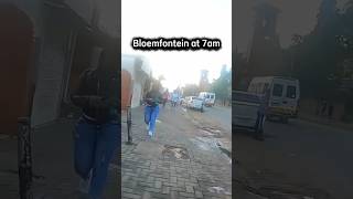 Bloemfontein at 7am #travel #southafrica