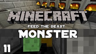 FTB monster išlikimas! 11 dalis "Industrinės mašinos ir mėnesių vargai"