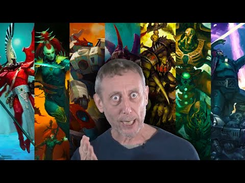 Warhammer 40k Factions if they were Explained by Michael Rosen