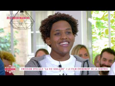 "La vie scolaire", interview de Liam Pierron et Hocine Moukando  - Clique Dimanche  - CANAL+