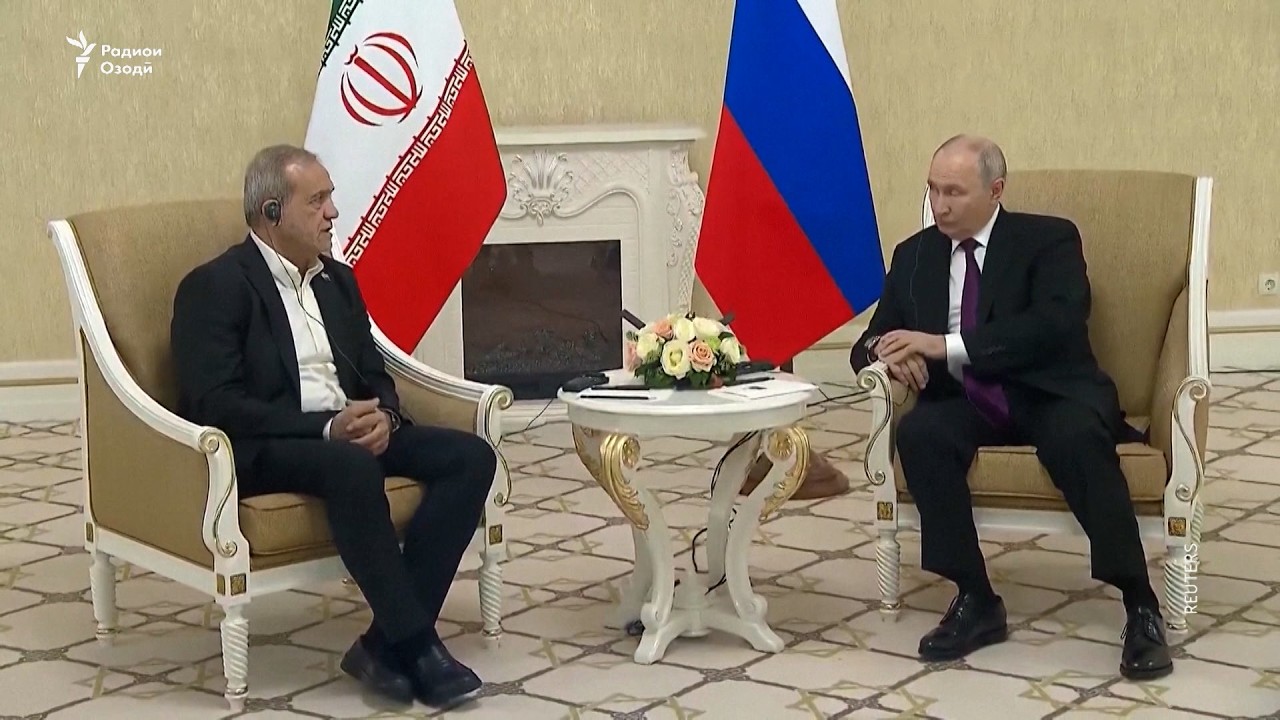 Дар Туркманистон Путин ва Пизишкиён низоъ дар Ховари миёнаро баҳс карданд.